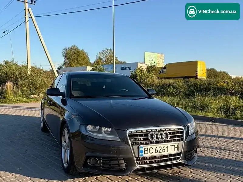 Audi A4 2010, фото з оголошення 1 з 11, VIN WAUZZZ8K1AN054061