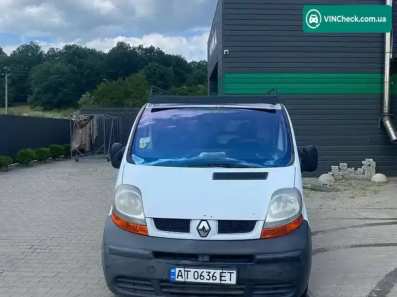 Renault Trafic 2001, фото з оголошення 1 з 10, VIN VF1FLABA52V114113