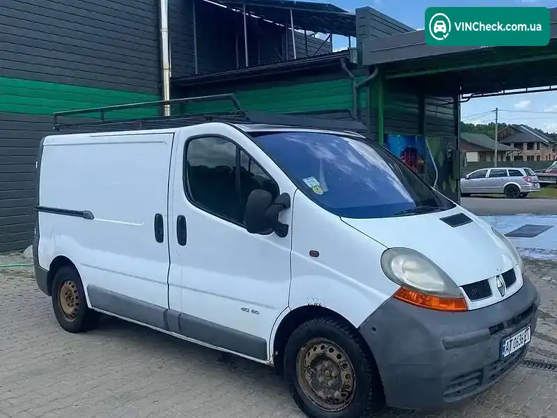 Renault Trafic 2001, фото з оголошення 2 з 10, VIN VF1FLABA52V114113