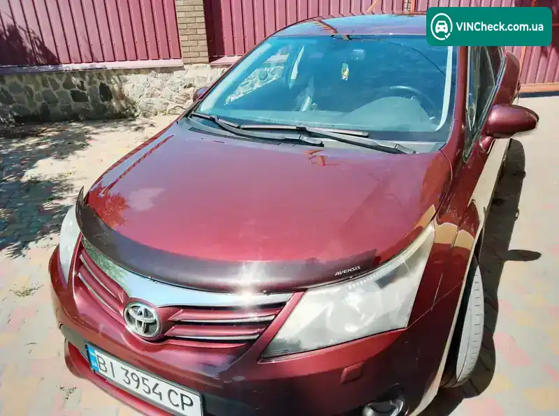 Toyota Avensis 2012, фото з оголошення 2 з 7, VIN SB1BK76L10E028250