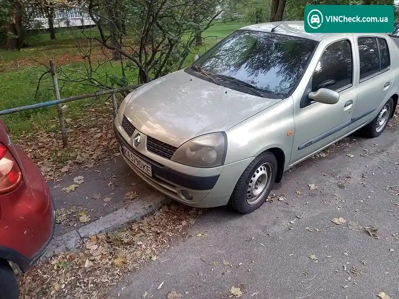 Renault Symbol 2004, фото з оголошення 1 з 4, VIN VF1LB2BCA31306439