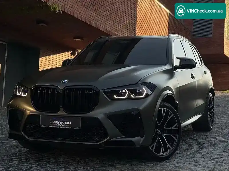BMW X5 M 2022, фото з оголошення 2 з 20, VIN WBSJU010109L60941