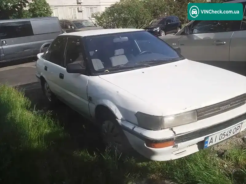 Toyota Corolla 1990, фото з оголошення 1 з 7, VIN JT1L0EE9007095985