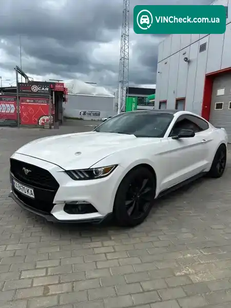 Ford Mustang 2016, фото з оголошення 1 з 15, VIN 1FA6P8TH5H5210717