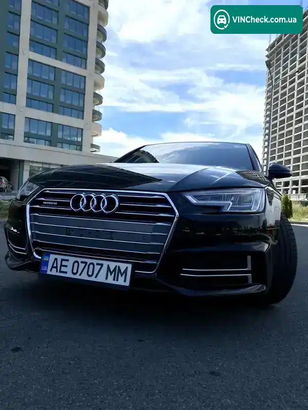 Audi A4 2017, фото з оголошення 1 з 9, VIN WAUENAF46JA085023