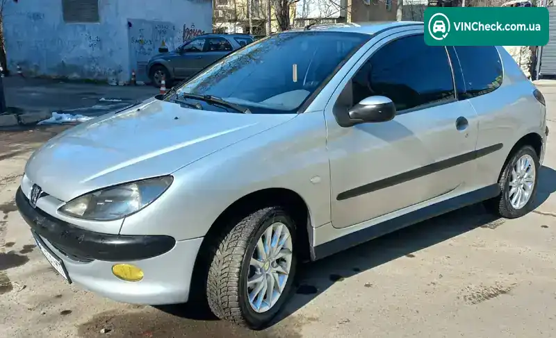 Peugeot 206 2002, фото з оголошення 2 з 20, VIN VF32CKFWR42751047