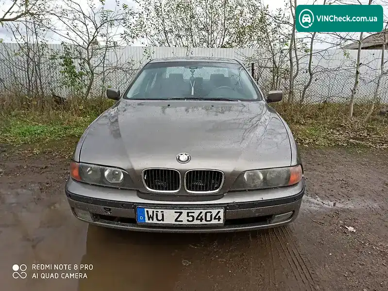 BMW 5 Series 1999, фото з оголошення 2 з 20, VIN WBABE11070BM55193