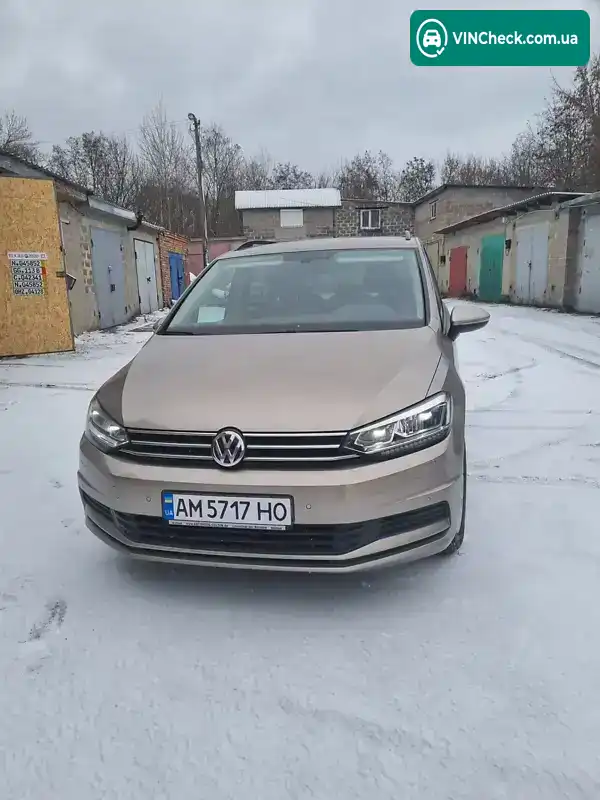Volkswagen Touran 2018, фото з оголошення 1 з 20, VIN WVGZZZ1TZJW079095