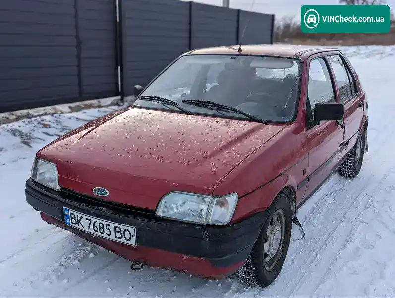 Ford Fiesta 1993, фото з оголошення 1 з 20, VIN WF0AXXGAFAPJ01400