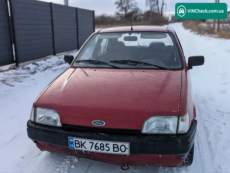 Ford Fiesta 1993, фото з оголошення 2 з 20, VIN WF0AXXGAFAPJ01400