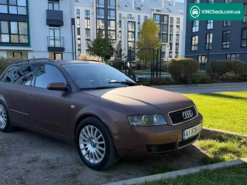 Audi A4 2001, фото з оголошення 2 з 20, VIN WAUZZZ8E22A107742