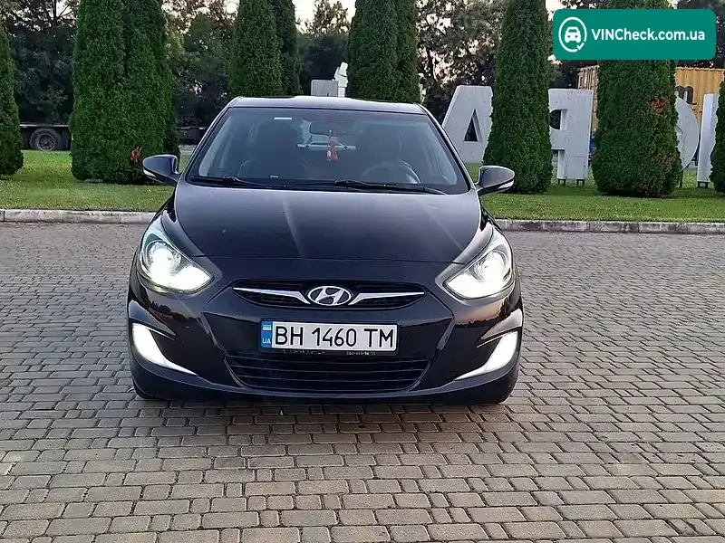 Hyundai Accent 2012, фото з оголошення 2 з 20, VIN Z94CU41DBCR148708