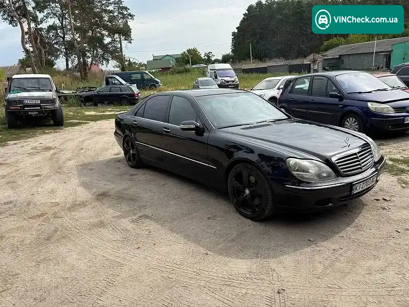 Mercedes-Benz S-Class 2002, фото з оголошення 2 з 20, VIN WDB2201841A320096