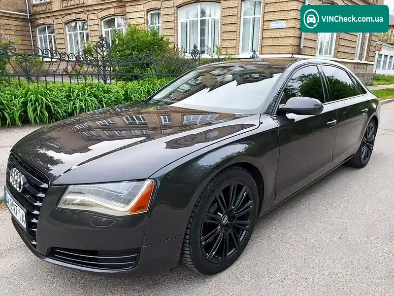 Audi A8 2013, фото з оголошення 2 з 21, VIN WAURMAFD0EN002379