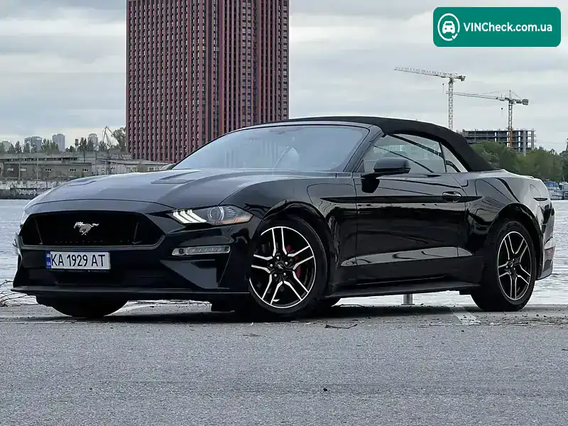 Ford Mustang 2019, фото з оголошення 1 з 21, VIN 1FATP8UH8K5158654