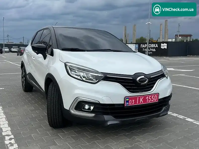Renault Captur 2018, фото з оголошення 1 з 20, VIN VF12RS01AJW341771