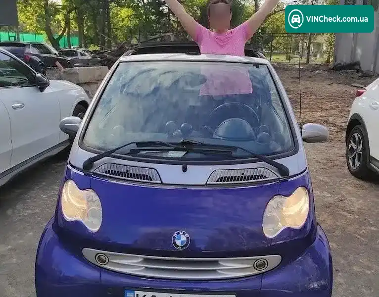Smart Fortwo 2002, фото з оголошення 1 з 2, VIN WME01MC011H127979