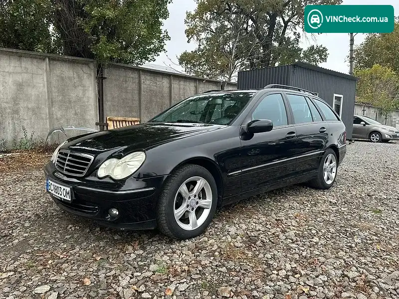 Mercedes-Benz C-Class 2007, фото з оголошення 1 з 20, VIN WDB2032081F937983