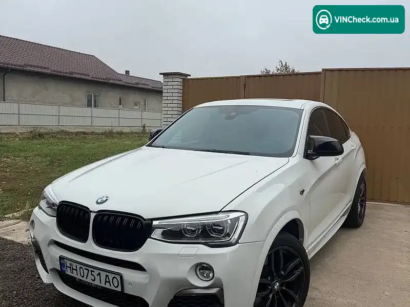 BMW X4 2017, фото з оголошення 1 з 10, VIN 5UXXW7C5XJ0W64142