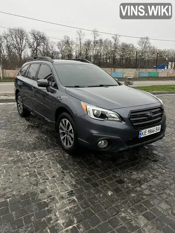 Subaru Outback 2016, фото з оголошення 1 з 16, VIN 4S4BSANC2H3295197