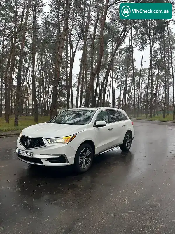 Acura MDX 2018, фото з оголошення 1 з 15, VIN 5J8YD4H31KL017647