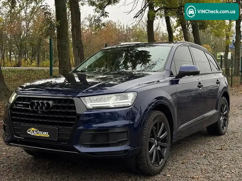 Audi Q7 2019, фото з оголошення 1 з 20, VIN WA1LHAF78KD048688