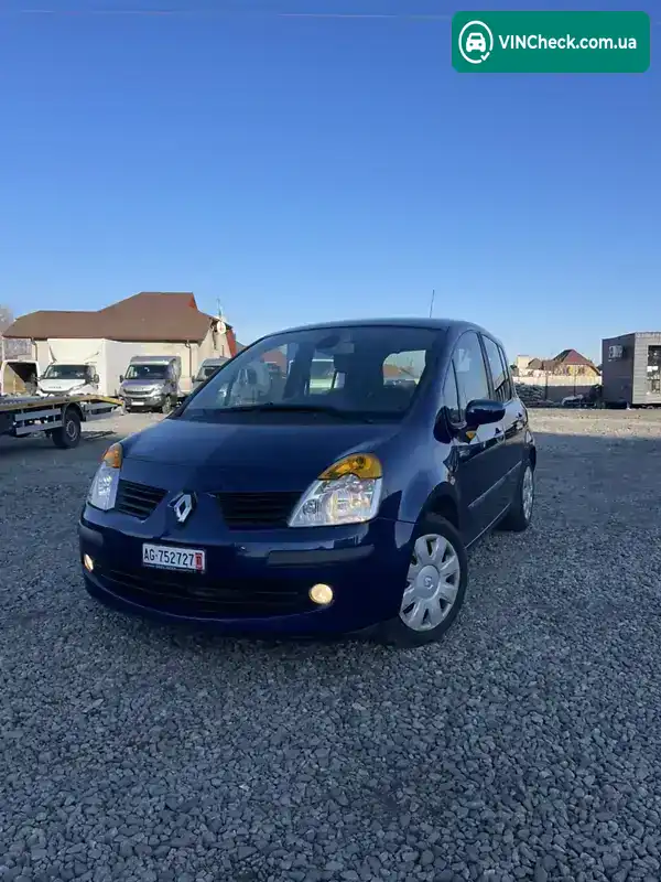 Renault Modus 2005, фото з оголошення 1 з 20, VIN VF1JP0J0534445249