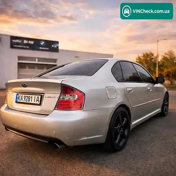 Subaru Legacy 2006, фото з оголошення 2 з 21, VIN JF1BL5LS56G017051