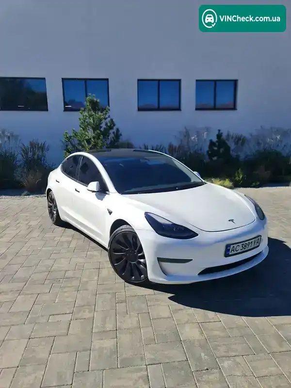 Tesla Model 3 2023, фото з оголошення 1 з 21, VIN 5YJ3E1EC6PF621567
