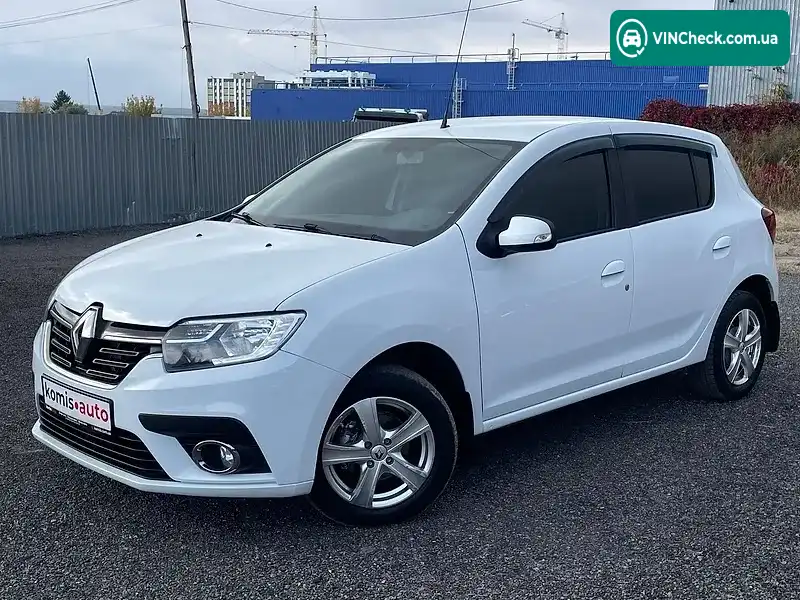 Renault Sandero 2019, фото з оголошення 1 з 20, VIN VF15SRL1E63265051
