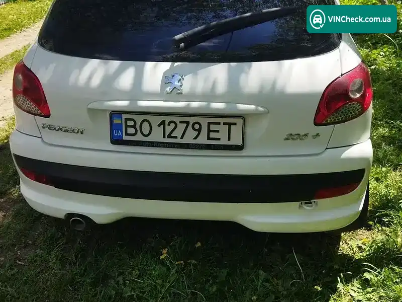 Peugeot 206 2012, фото з оголошення 2 з 5, VIN VF32MKFT0CY050869
