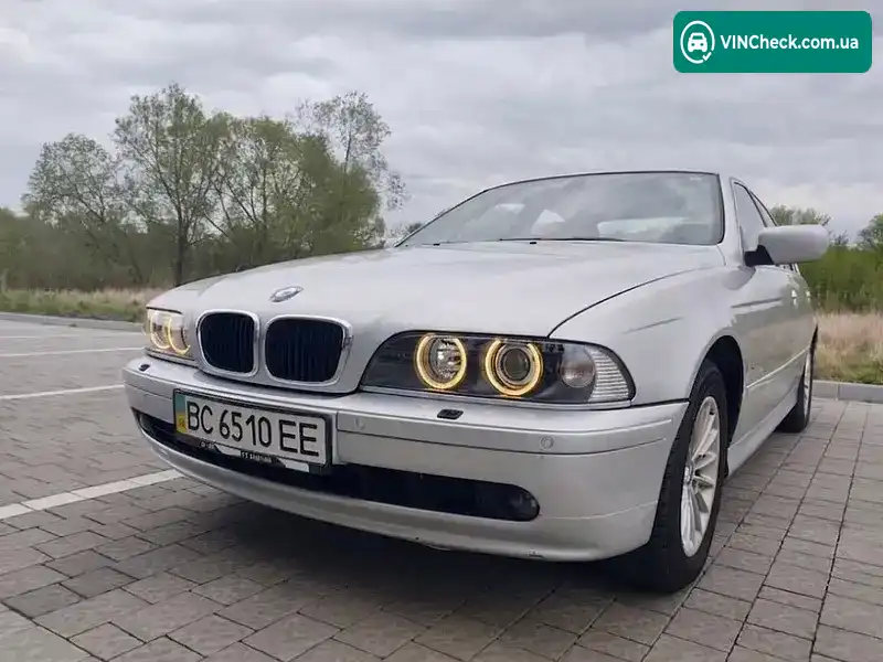BMW 5 Series 2002, фото з оголошення 1 з 21, VIN WBADM71050GU55735