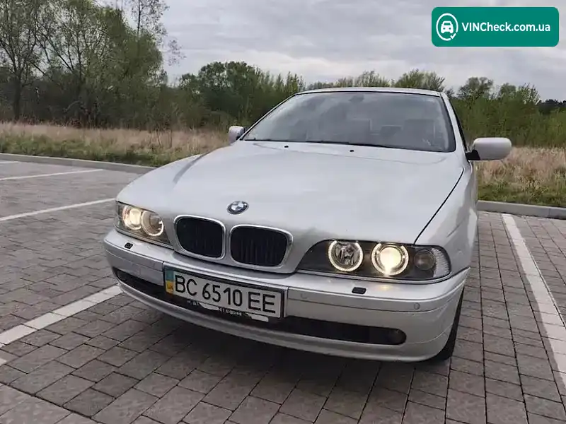 BMW 5 Series 2002, фото з оголошення 2 з 21, VIN WBADM71050GU55735