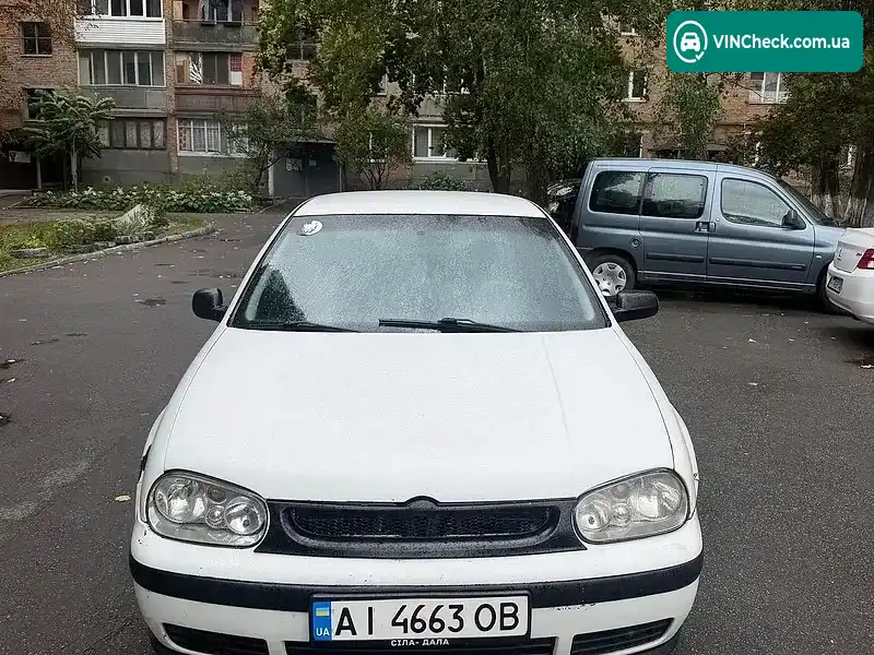 Volkswagen Golf 1998, фото з оголошення 1 з 7, VIN WVWZZZ1JZXP403398