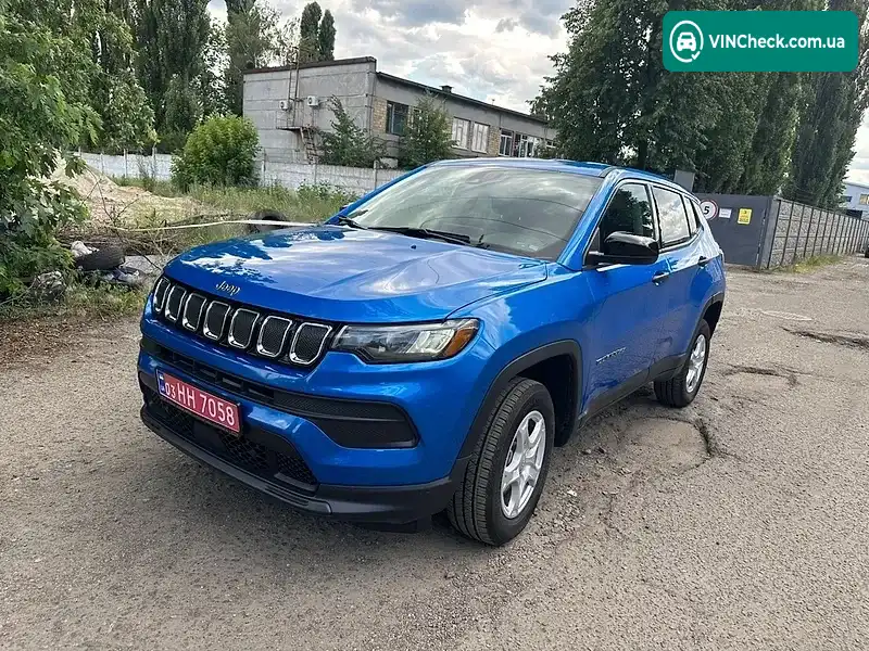 Jeep Compass 2022, фото з оголошення 1 з 15, VIN 3C4NJDAB3NT215618