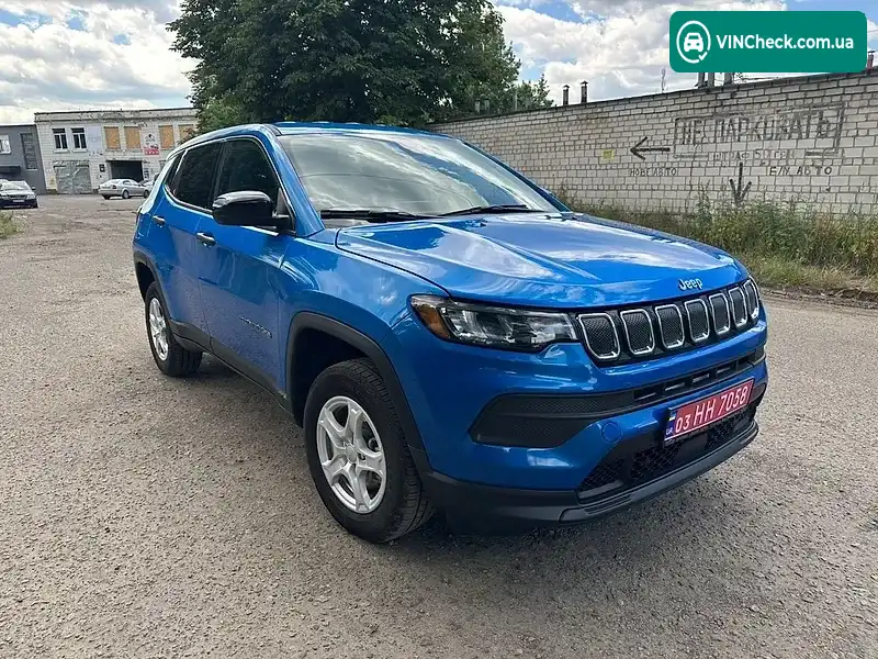 Jeep Compass 2022, фото з оголошення 2 з 15, VIN 3C4NJDAB3NT215618
