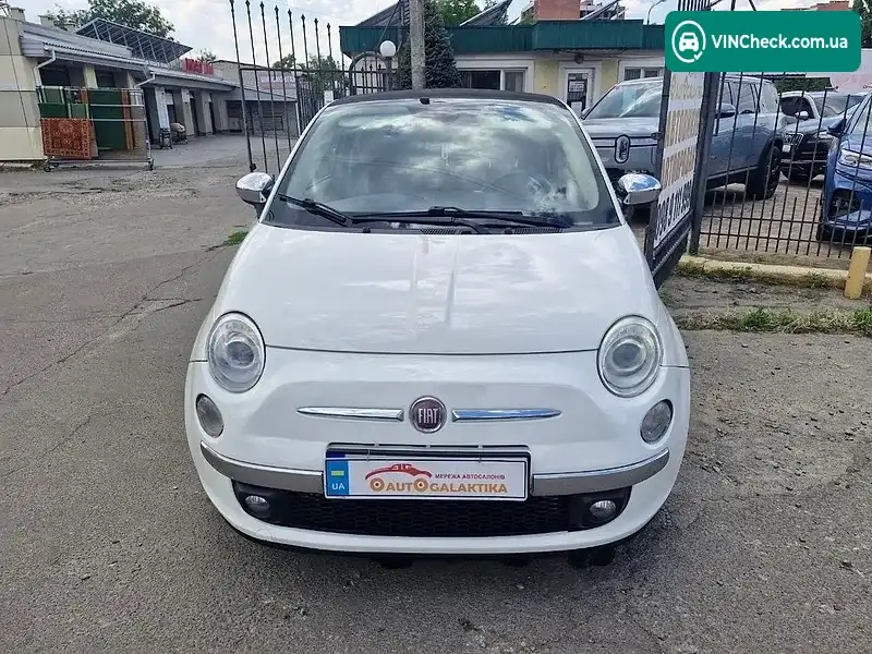 Fiat 500 2012, фото з оголошення 2 з 20, VIN 3C3CFFER5CT254109