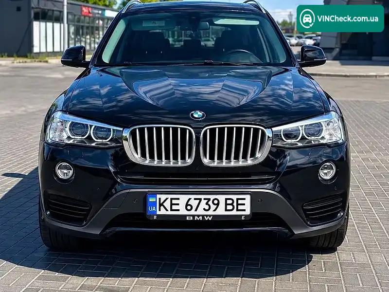 BMW X3 2016, фото з оголошення 2 з 20, VIN 5UXWZ7C54H0V86230
