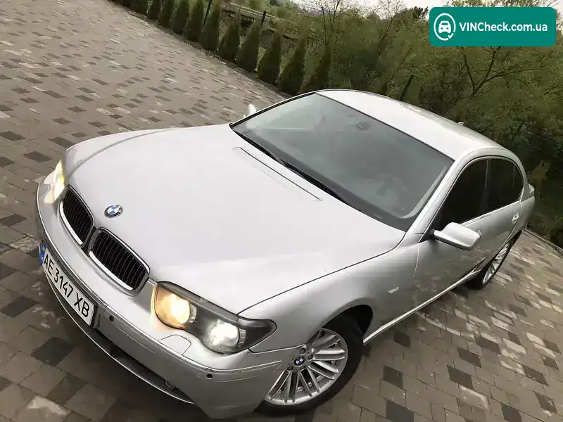 BMW 7 Series 2002, фото з оголошення 1 з 13, VIN WBAGN410500M75431
