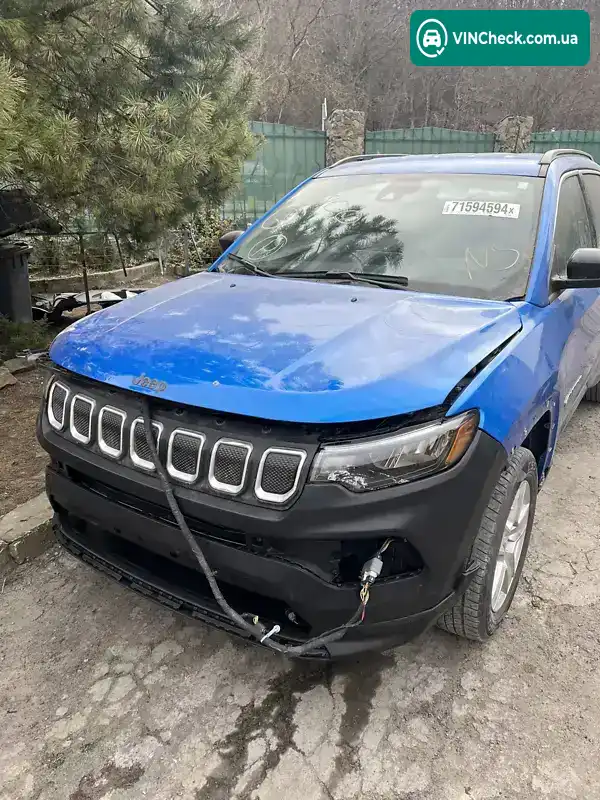 Jeep Compass 2022, фото з оголошення 1 з 20, VIN 3C4NJDBB7NT133700