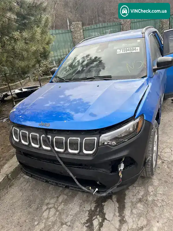 Jeep Compass 2022, фото з оголошення 2 з 20, VIN 3C4NJDBB7NT133700