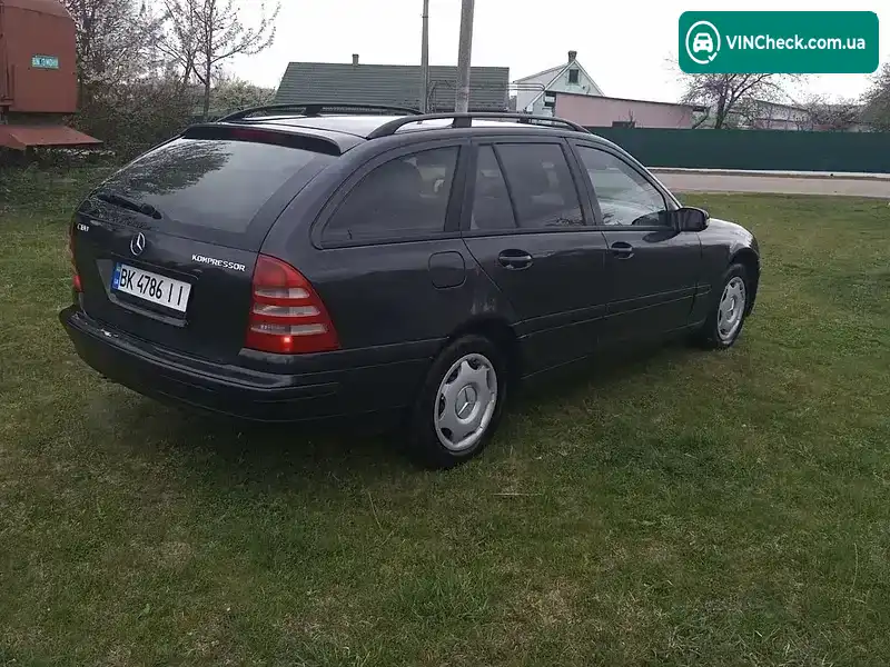 Mercedes-Benz C-Class 2001, фото з оголошення 2 з 20, VIN WDB2032351F174141