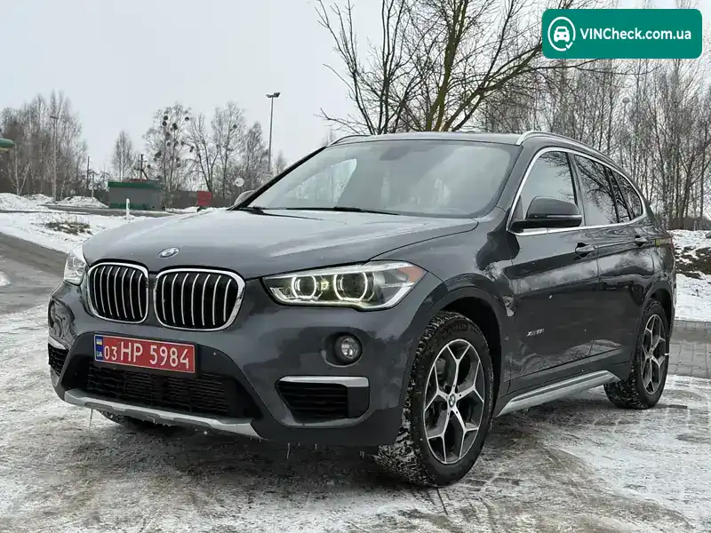 BMW X1 2017, фото з оголошення 1 з 21, VIN WBXHT3C36H5F83776