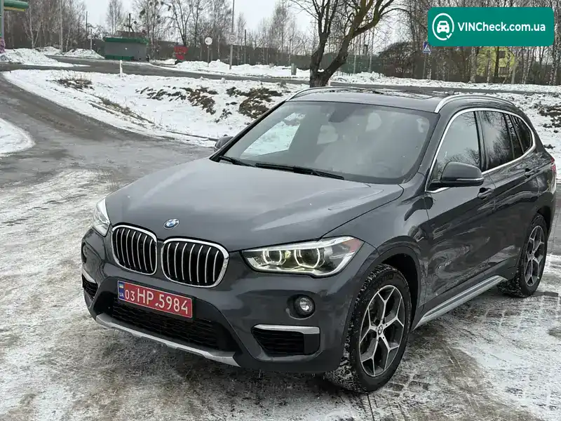 BMW X1 2017, фото з оголошення 2 з 21, VIN WBXHT3C36H5F83776