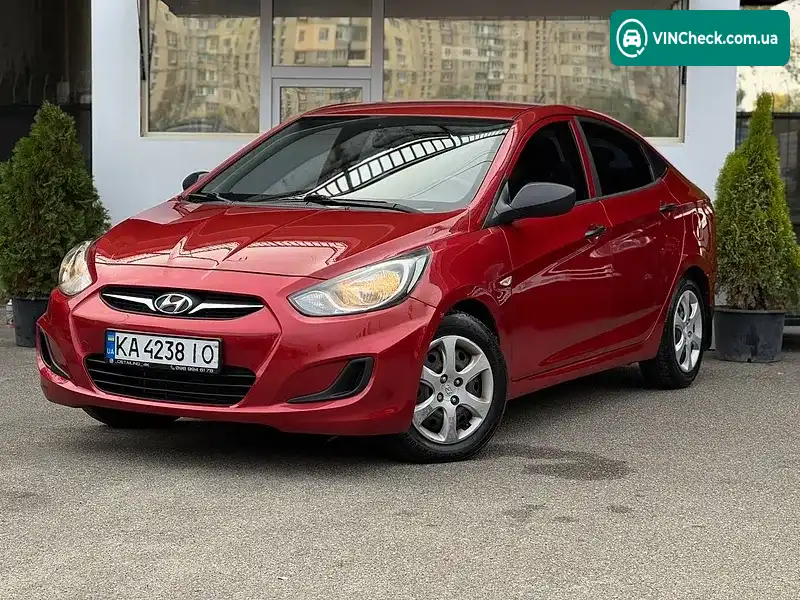 Hyundai Accent 2012, фото з оголошення 1 з 11, VIN Z94CT41CBCR101433