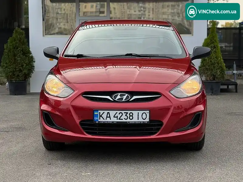 Hyundai Accent 2012, фото з оголошення 2 з 11, VIN Z94CT41CBCR101433