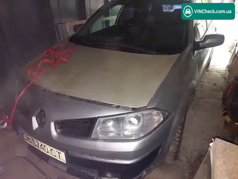 Renault Megane 2006, фото з оголошення 2 з 19, VIN VF1KMSE0636043965
