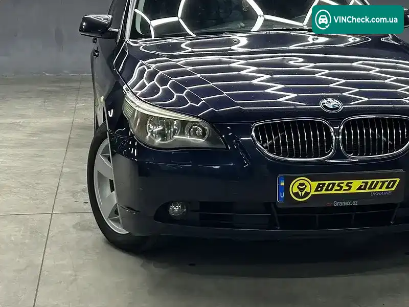 BMW 5 Series 2006, фото з оголошення 2 з 20, VIN WBANJ51020CV05077