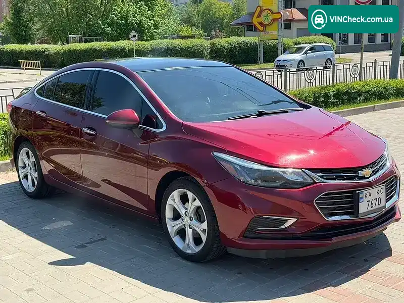 Chevrolet Cruze 2016, фото з оголошення 2 з 10, VIN 1G1BG5SM1G7307690
