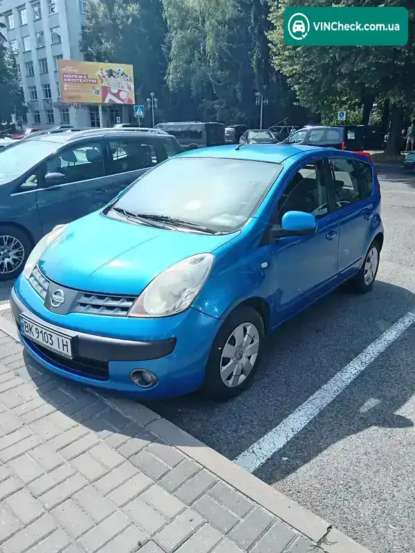 Nissan Note 2007, фото з оголошення 1 з 8, VIN SJNFDAE11U1154551